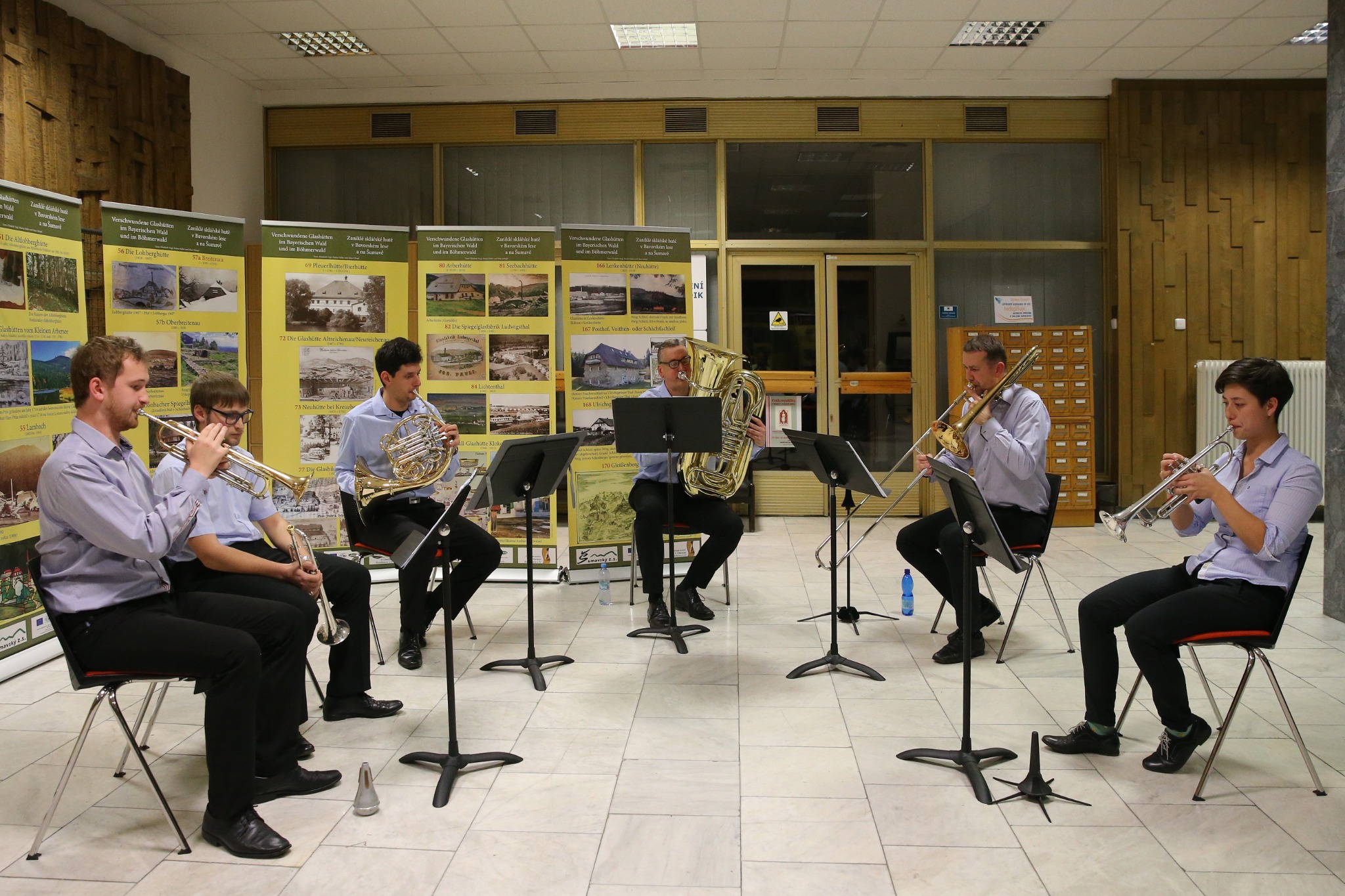 BudBrass při komorním vystoupení
